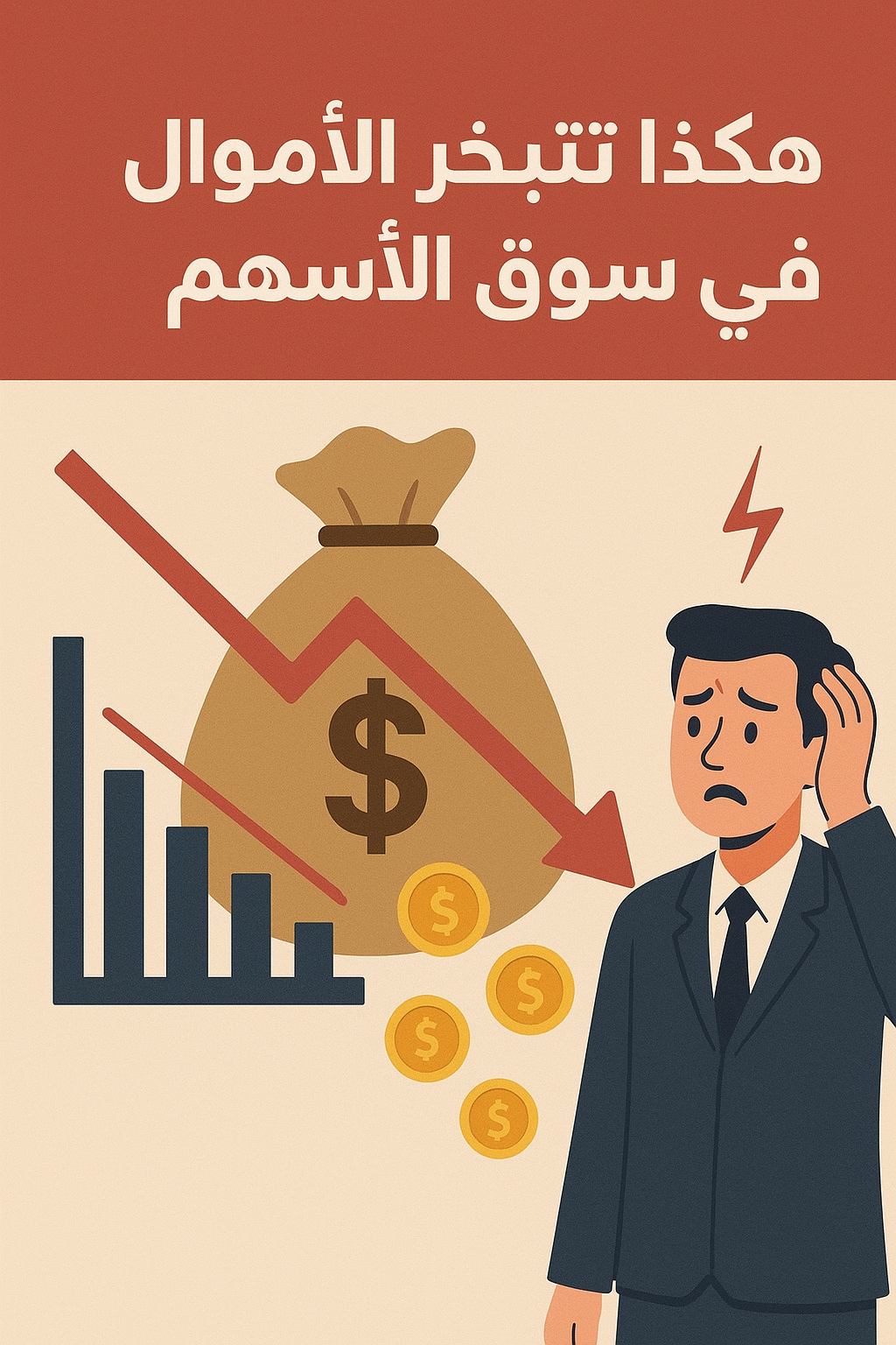 هكذا تتبخر الأموال في سوق الأسهم