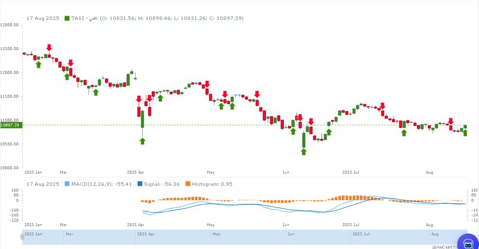 تحليل المؤشر العام ( Tasi )